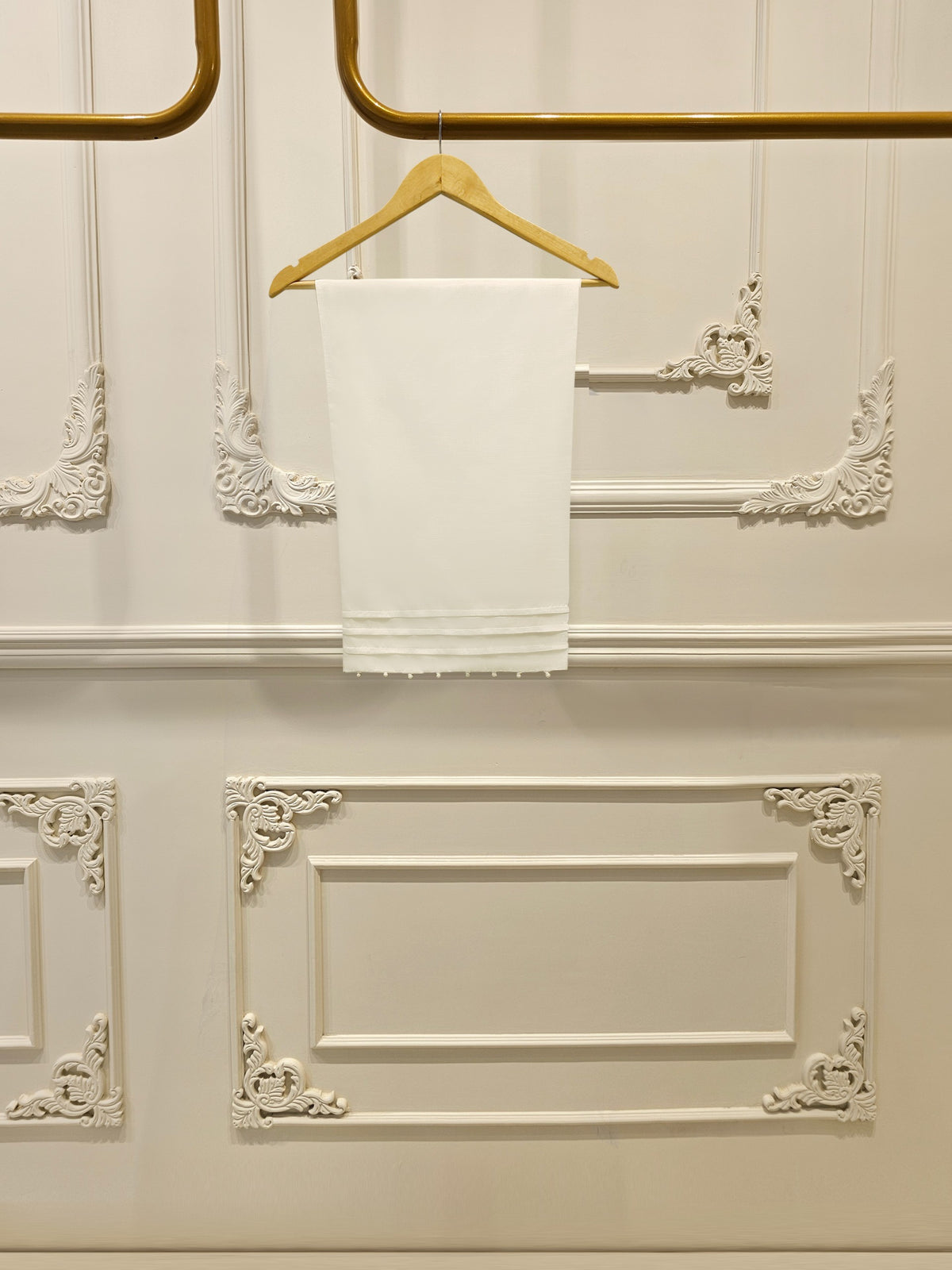 Pure Korean Silk Embroidered Pants PNT0377