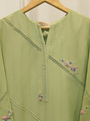 2 Piece - Embroidered Cambric Suit WS00241
