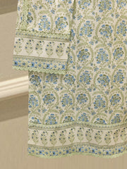 2 Piece - Digital Printed Embroidered Cambric Suit S113181