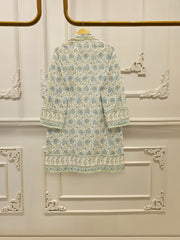 2 Piece - Digital Printed Embroidered Cambric Suit S113181