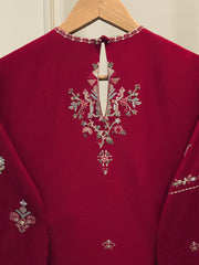 2 Piece - Embroidered Cambric Suit S113173