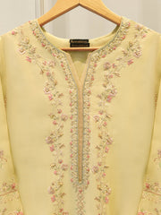 2 Piece- Pure Sheesha Silk Embroidered Suit S113223