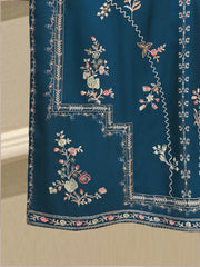 3 Piece - Pure Khaddi Silk Embroidered Suit S113242