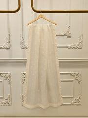 (Unstitched) 3 Piece - Pure Embroidered Cotton Net Suit S113613