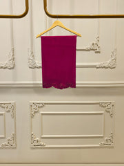 3 Piece- Pure Sheesha Silk Embroidered Suit S113884