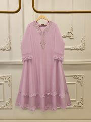 Pure Embroidered Cotton Net Shirt S113802