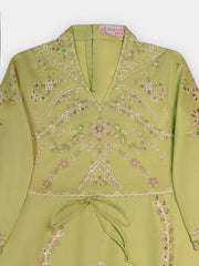 (Kid)  Embroidered Cambric Suit WS010B