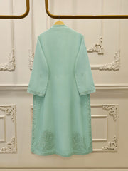 3 Piece - Pure Embroidered Cotton Net Suit S113911