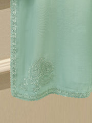 3 Piece - Pure Embroidered Cotton Net Suit S113911