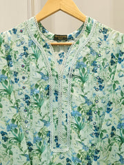 Digital Printed  Cambric Shirt S114107