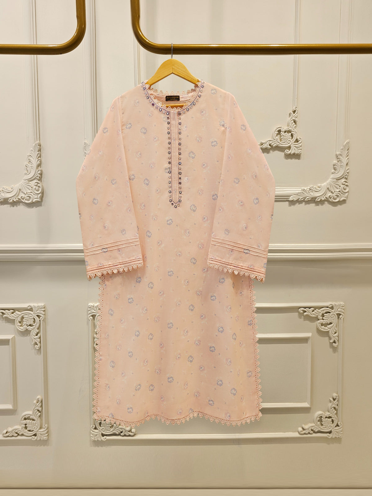 Digital Printed  Cambric Shirt S114141