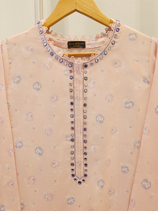 Digital Printed  Cambric Shirt S114141
