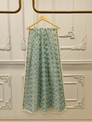 Printed Pure Organza Dupatta  D000232