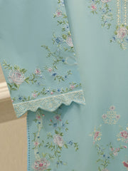 2 Piece - Embroidered Cambric Suit S114227
