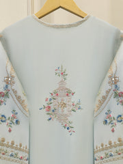 2 Piece- Pure Sheesha Silk Embroidered Suit S114238