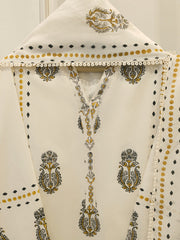 2 Piece - hand block print Cambric Suit S114324