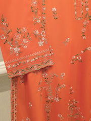 3 Piece - Embroidered Cambric  Suit S114602
