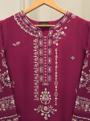 2 Piece - Embroidered Kora  Cotton Suit S114637