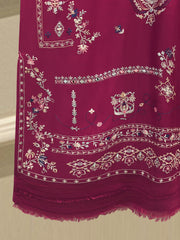 2 Piece - Embroidered Kora  Cotton Suit S114637