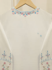 2 Piece - Embroidered Cambric  Suit S114731