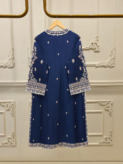(Unstitched) 3 Piece - Pure Embroidered Cotton Net Suit S114769