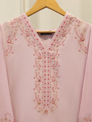 2 Piece - Embroidered Cambric Suit S114774