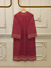 2-Piece Digital Printed & Embroidered  Cambric Suit S114837