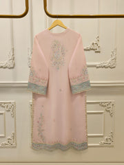 3 Piece - Embroidered Kora  Cotton Suit WS00341