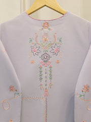 2 Piece - Embroidered Cambric Suit WS00342