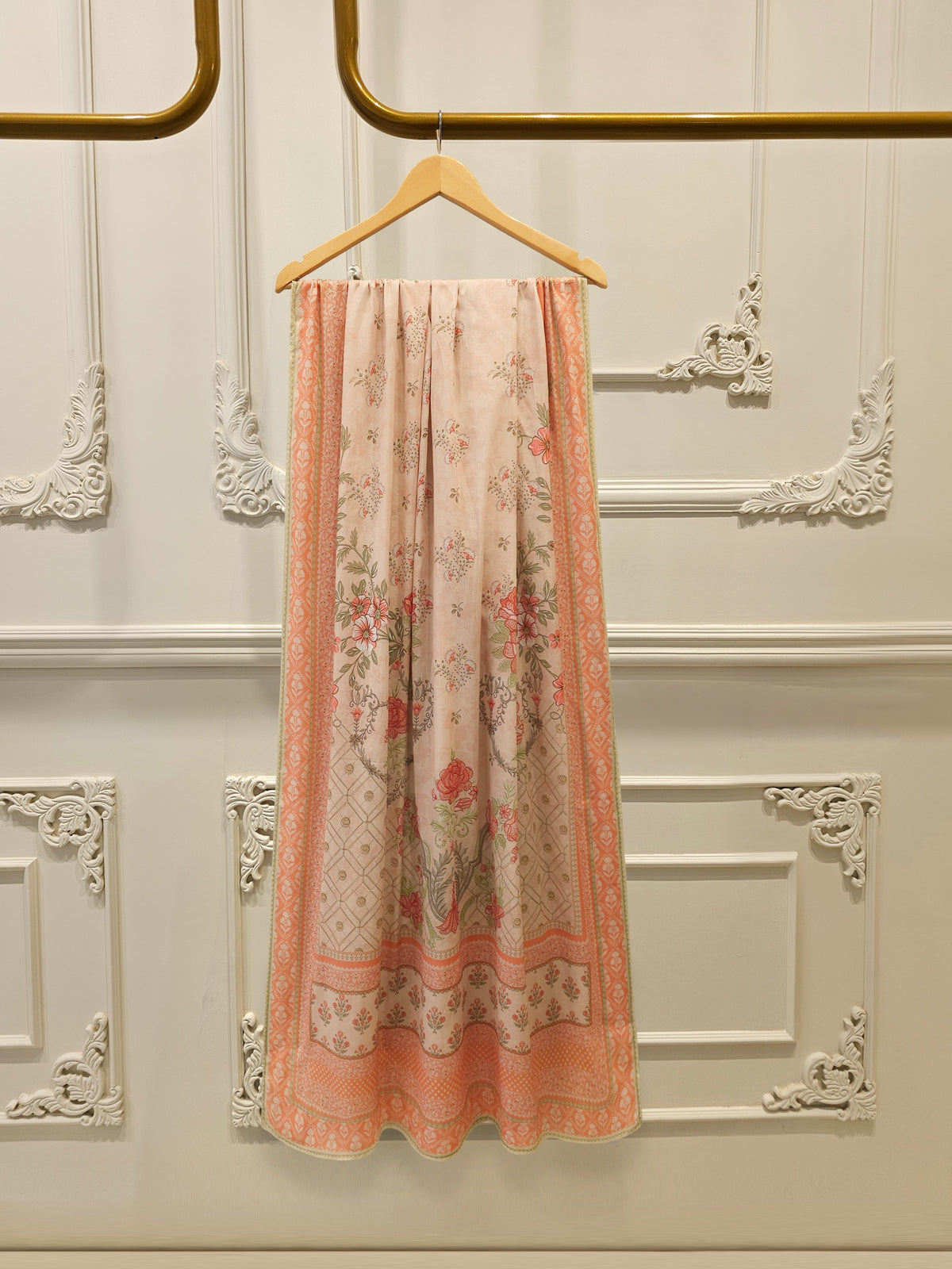Elegant Printed Cambric Dupatta D125069