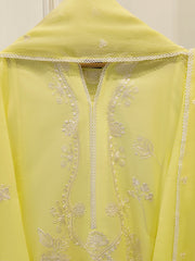 3 Piece - Embroidered Cambric Suit S114859