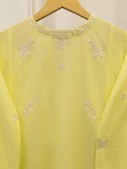 3 Piece - Embroidered Cambric Suit S114859