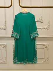 2 Piece - Pure Khaddi Silk Embroidered  Suit S114894