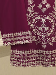 2 Piece - Embroidered Cambric Suit S114892