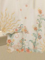 2 Piece - Embroidered Cambric Suit WS00344