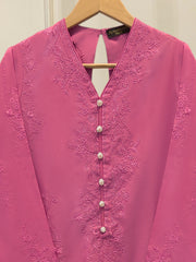 2 Piece - Embroidered Cambric Suit S114969