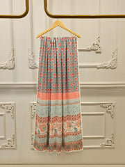 2-Piece Digital Printed Embroidered  Cambric Suit S114984