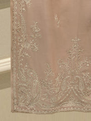 3 Piece - Pure Khaddi Silk Embroidered  Suit S115129