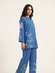 2 Piece - Embroidered Cambric Suit WS00346