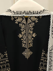 3 Piece - Embroidered Cambric Suit S115246