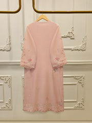 3 Piece - Pure Khaddi Silk Embroidered  Suit S115255