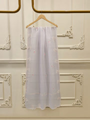 3 Piece- Pure  Sheesha Silk Embroidered Suit S115308