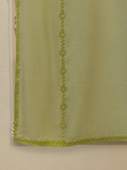Pure Embroidered Cotton Net Shirt-S113949