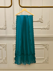 3 Piece - Embroidered Khadi Silk Suit WS00408