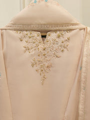 3 Piece - Pure Khaddi Silk Embroidered  Suit S115379