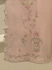 Pure Embroidered Sheesha Silk Shirt S115548