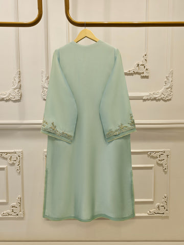 2 Piece- Pure Sheesha Silk Embroidered Suit S115577 (Pre-Order)
