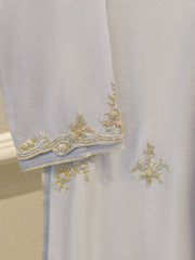 2 Piece- Pure Sheesha Silk Embroidered Suit S115614