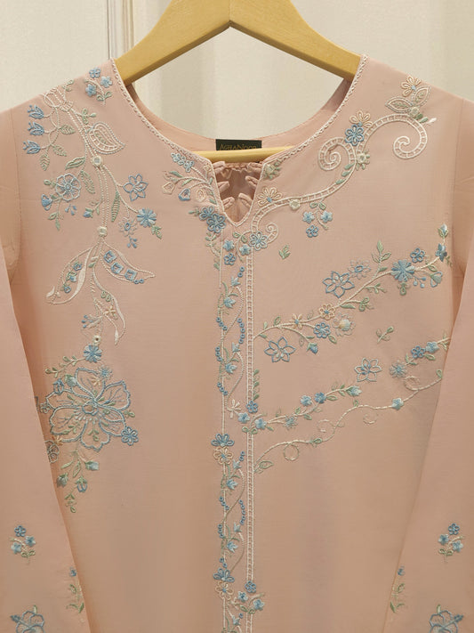 2 Piece - Embroidered Cambric Suit S115613