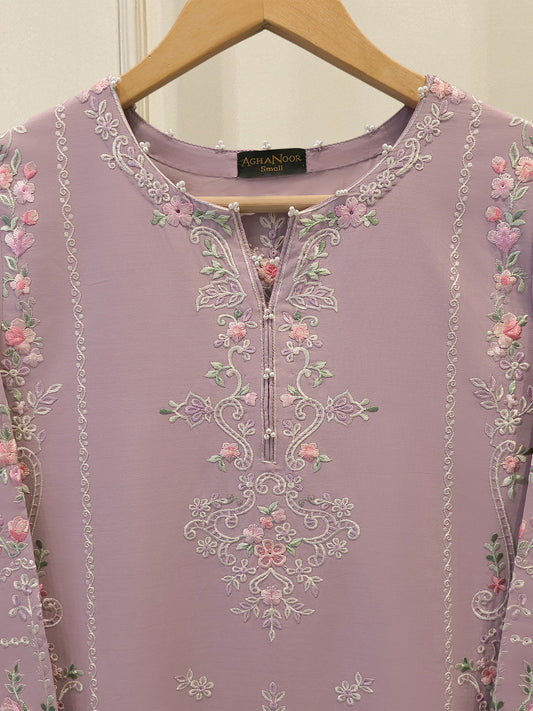 2 Piece - Embroidered Cambric Suit S115588